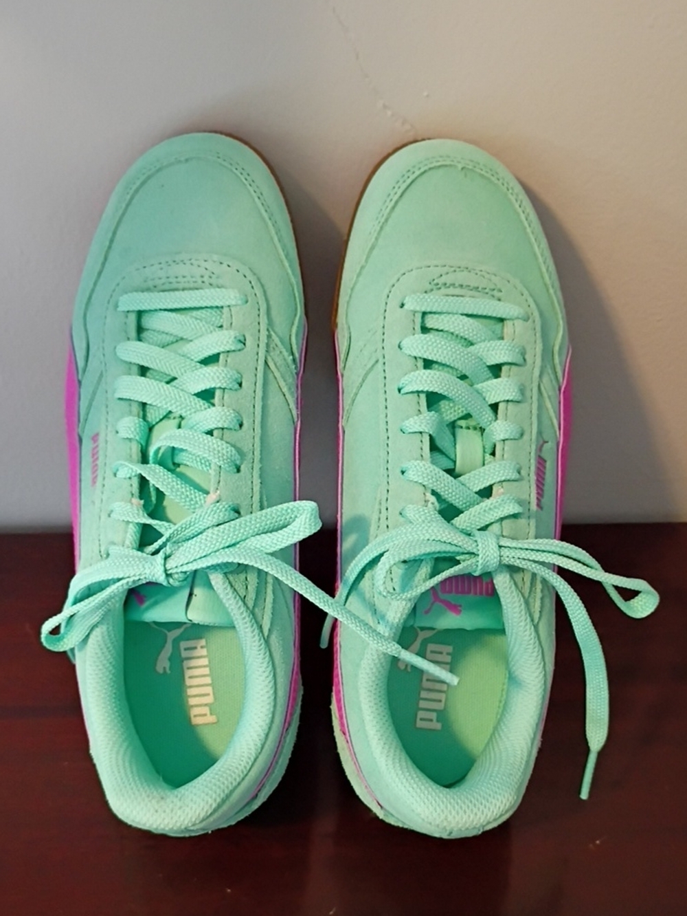 Puma Women’s Mint Green Classic Runner